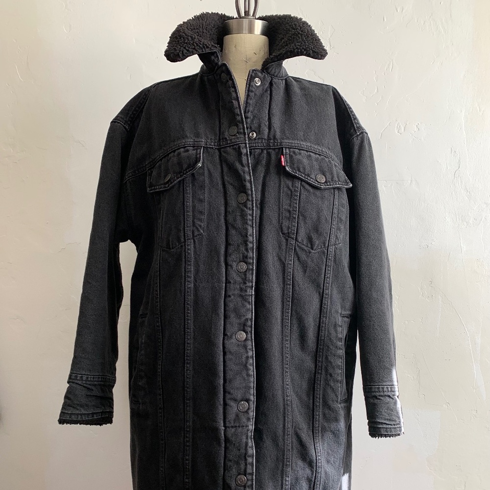 Levi's Premium Women's Long Length Sherpa Jacket